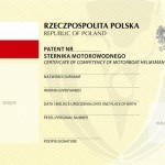 Patent Sternika Motorowodnego
