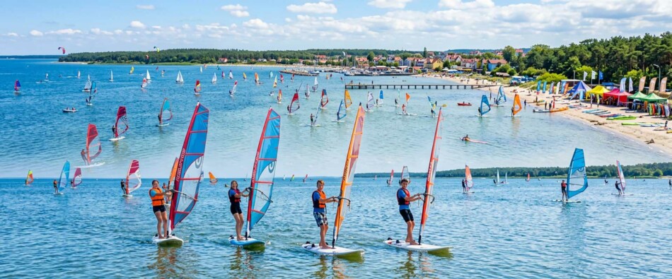 Windsurfing w Pucku