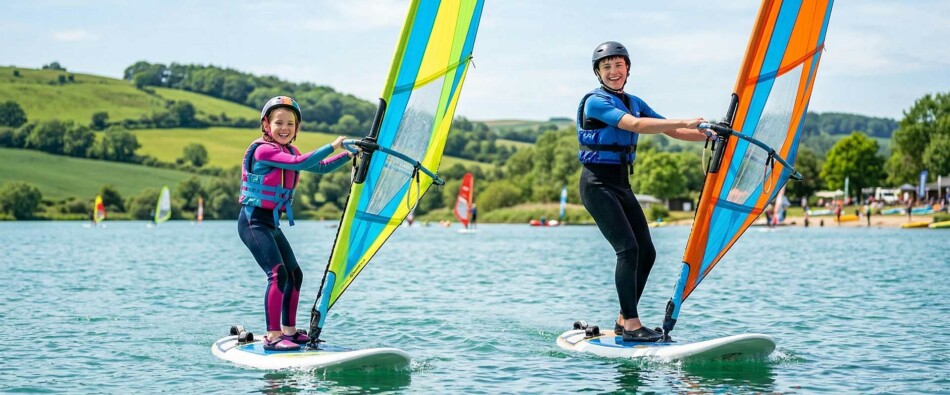 Pierwszy raz na windsurfingu